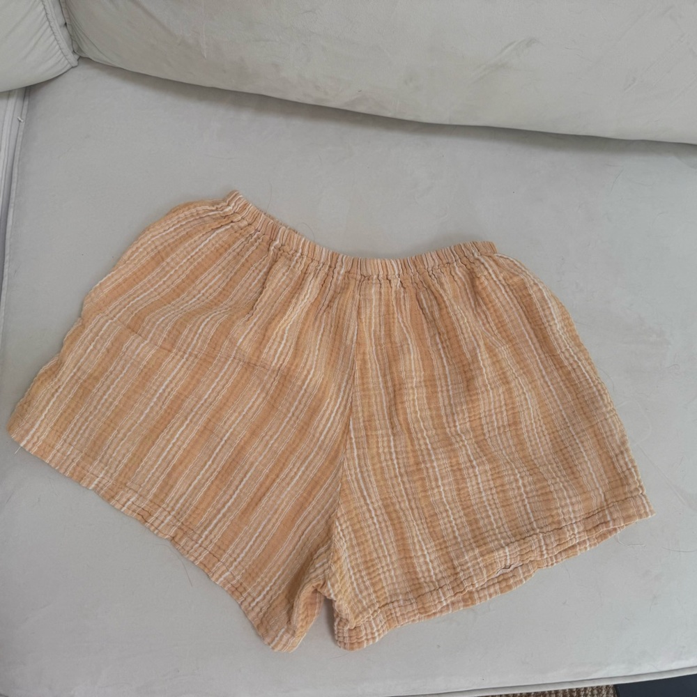 Boheme Goods Striped cotton shorts - Picture 2 of 5